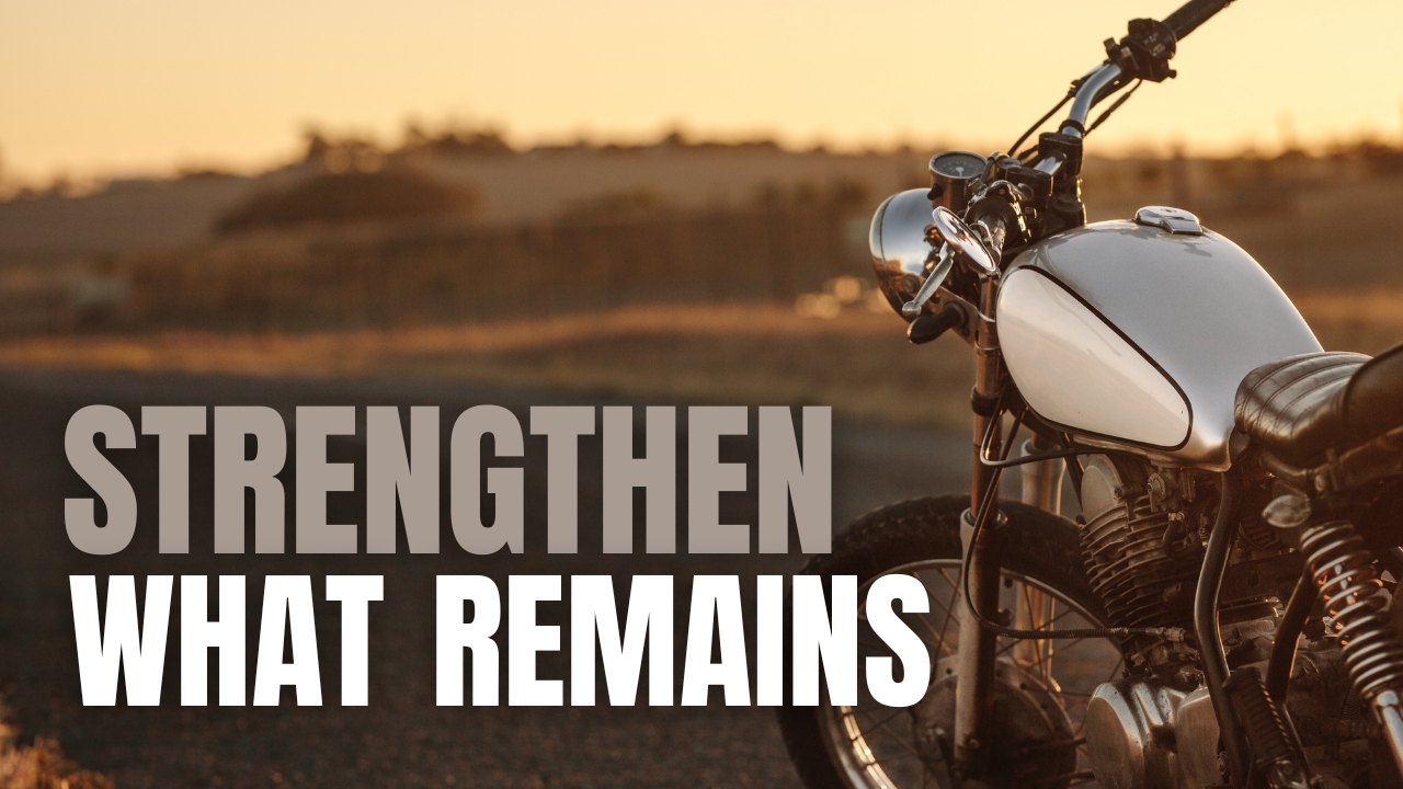 Strengthen What Remains thumb